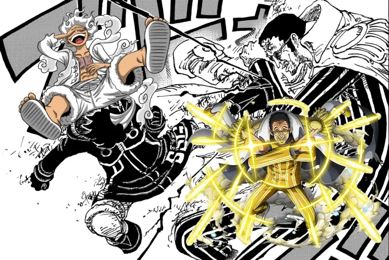 One Piece Chapter 1092: Gear 5's Rage!