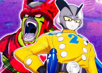 Dragon Ball releases rare concept art of the superhero's battle between Cell Max and Gamma 2