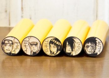 “NARUTO” and “BORUTO” character stamps have been released!  The Uzumaki and Uchiha Clan Crests are available, as well as the Sharingan Stamp