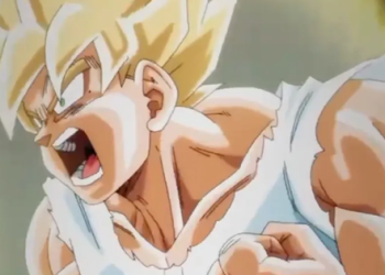 Studio MAPPA animated the scene where Goku transforms into a Super Saiyan